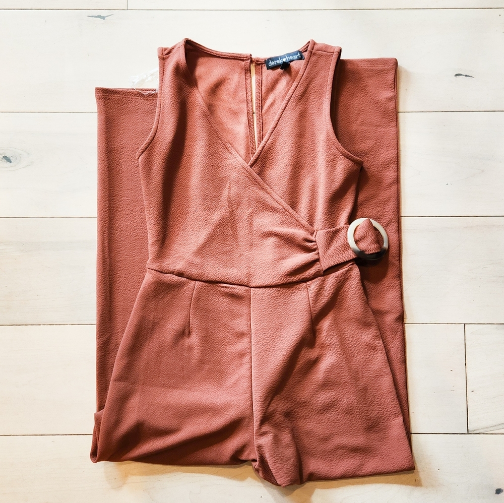 Burnt Orange Jumpsuit